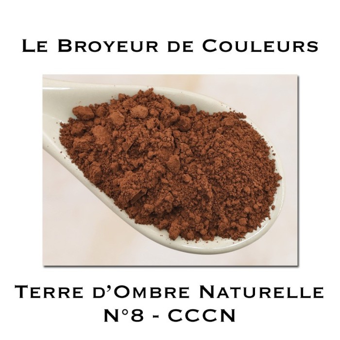 Pigment Terre d'Ombre Naturelle N°8 - CCCN