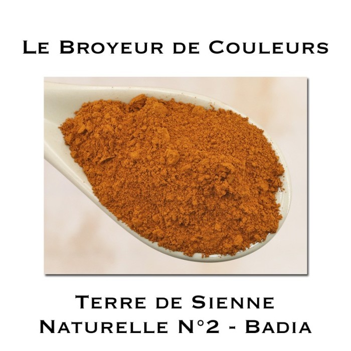 Pigment Terre de Sienne Naturelle Badia