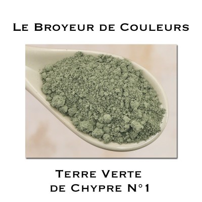 Pigment Terre Verte de Chypre N°1