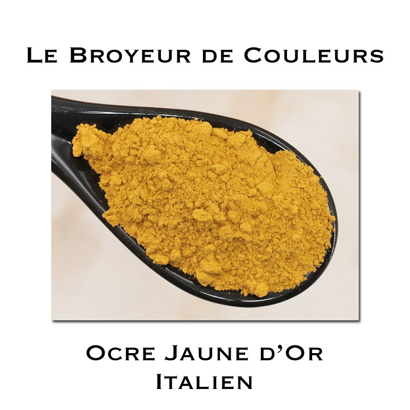 Pigment Ocre Jaune d'Or Italien