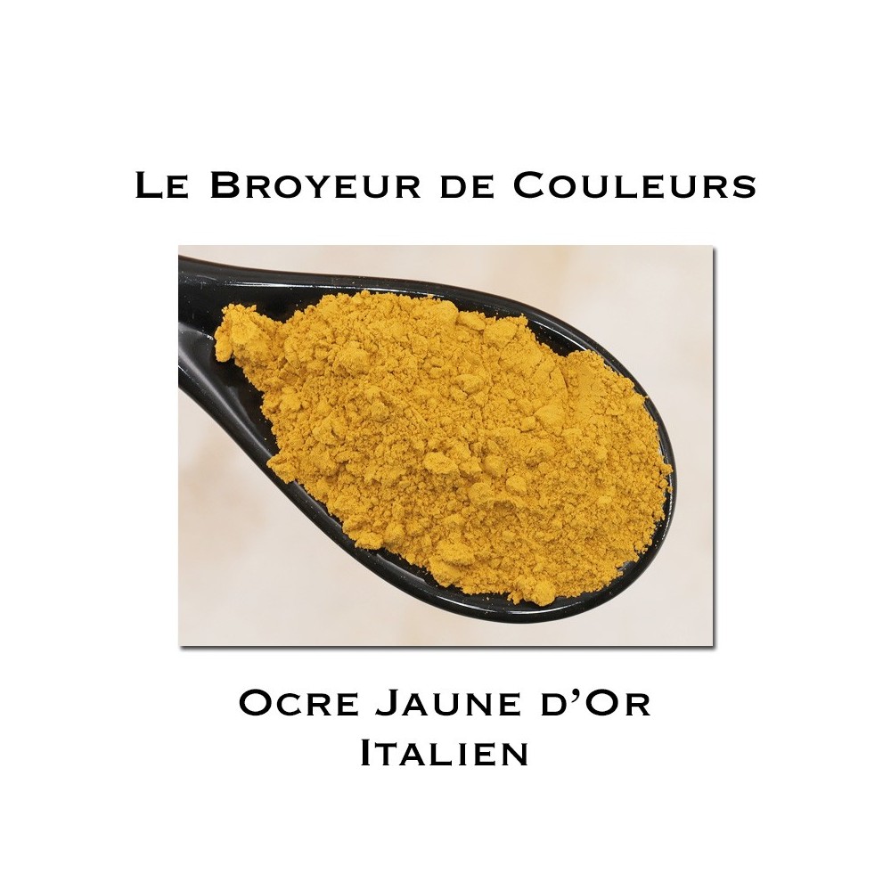 Pigment Ocre Jaune d'Or Italien