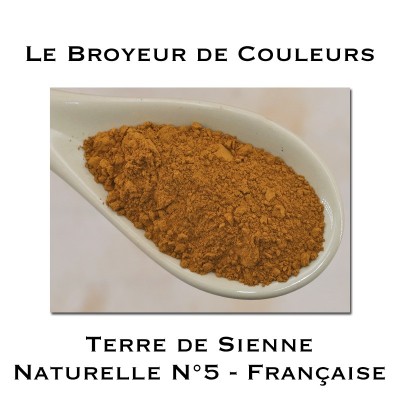Pigment Terre de Sienne Naturelle Française