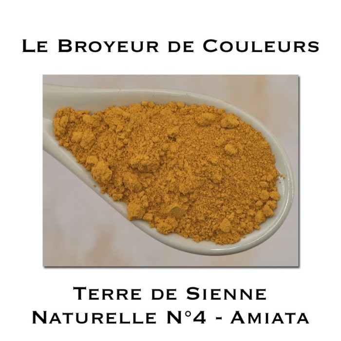 Pigment Terre de Sienne Naturelle Mont Amiata