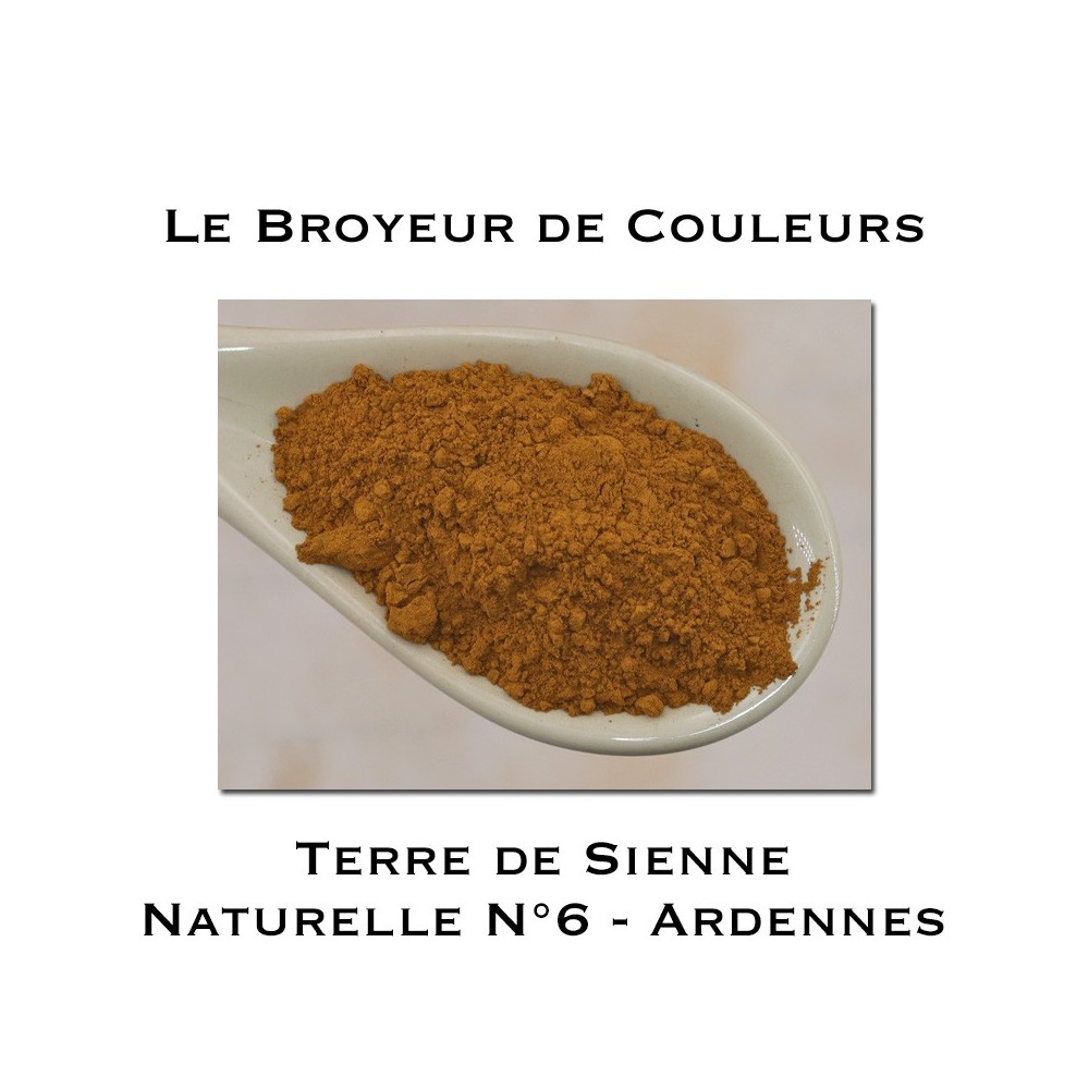 Pigment Terre de Sienne Naturelle N°6 - Ardennes