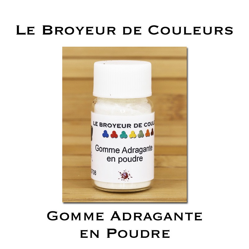 Gomme Adragante en Poudre - 10 ml