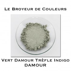 Pigment DAMOUR - Vert Damour Trèfle Indigo