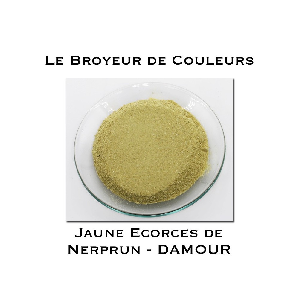 Pigment DAMOUR - Jaune Ecorces de Nerprun