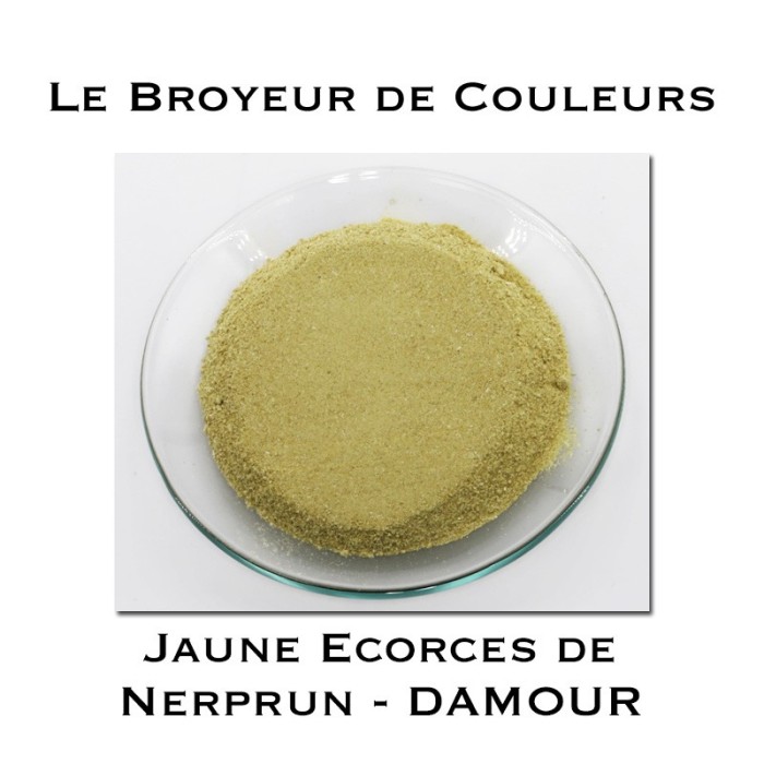 Pigment DAMOUR - Jaune Ecorces de Nerprun