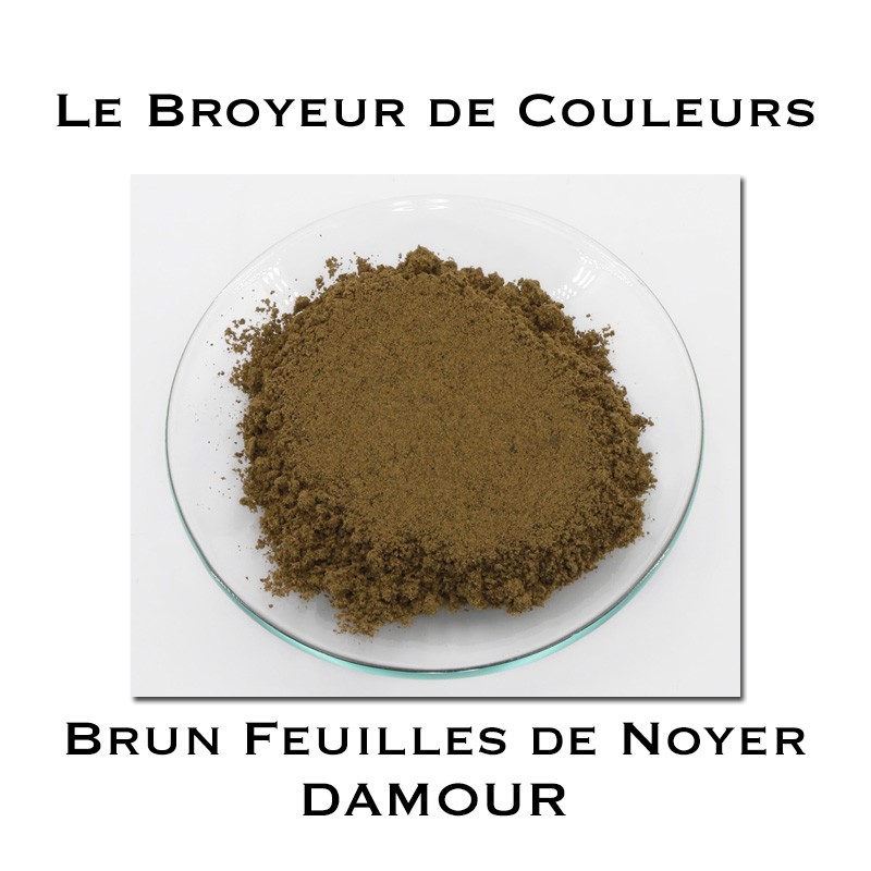 Pigment DAMOUR - Brun de Feuilles de Noyer