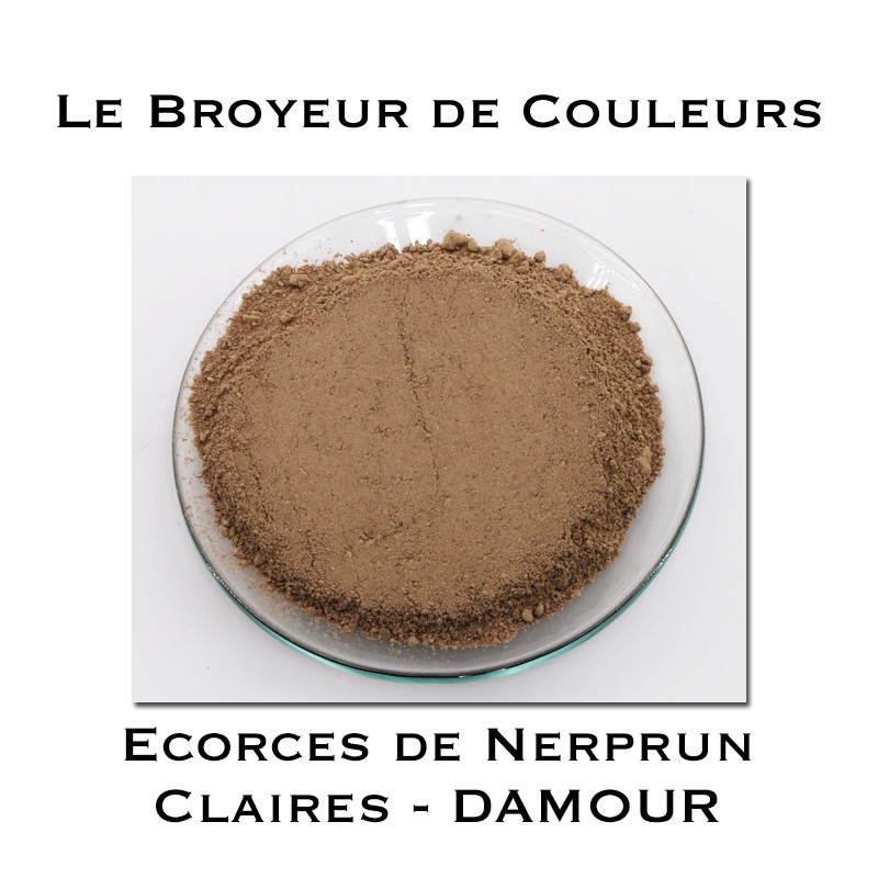 Pigment DAMOUR - Ecorces de Nerprun Claires