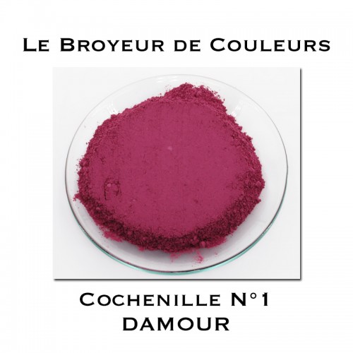 Pigment DAMOUR - Cochenille N°1