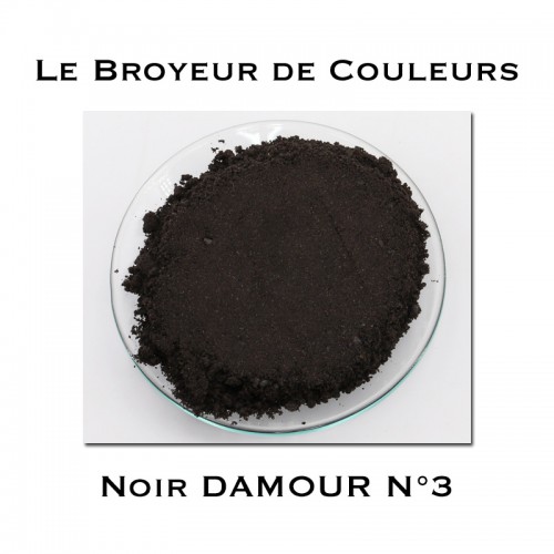Pigment DAMOUR - Noir DAMOUR N°3