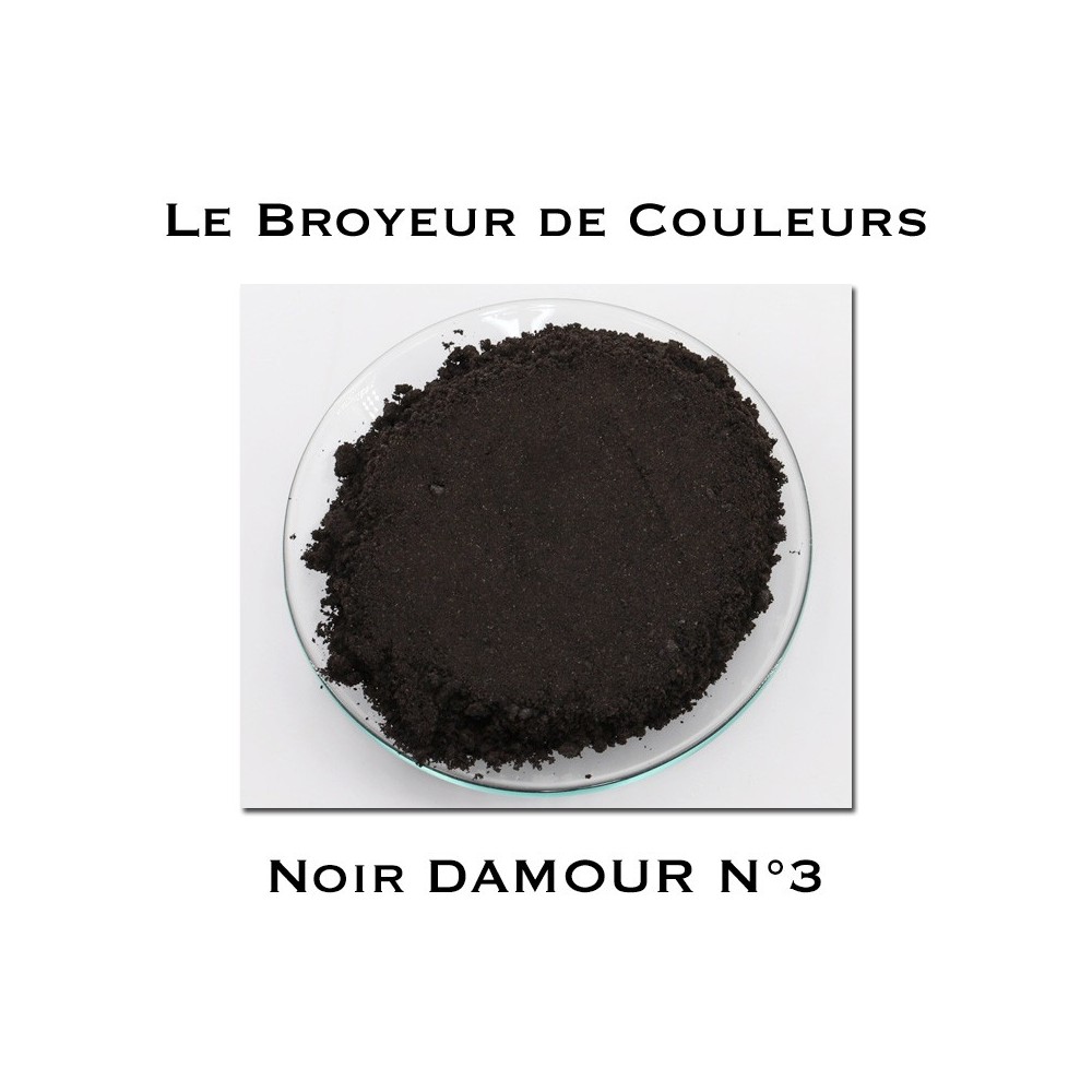Pigment DAMOUR - Noir DAMOUR N°3