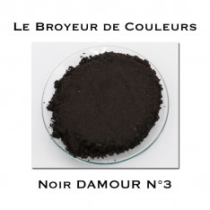 Pigment DAMOUR - Noir DAMOUR N°3