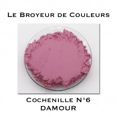 Pigment DAMOUR - Cochenille N°6