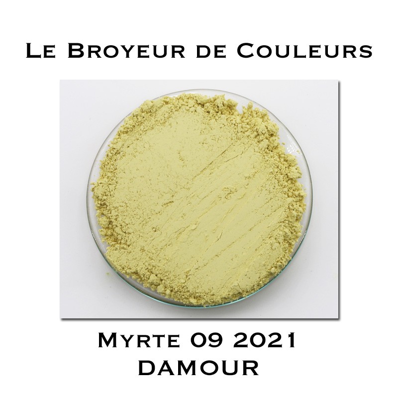 Pigment DAMOUR - Myrte 09 2021