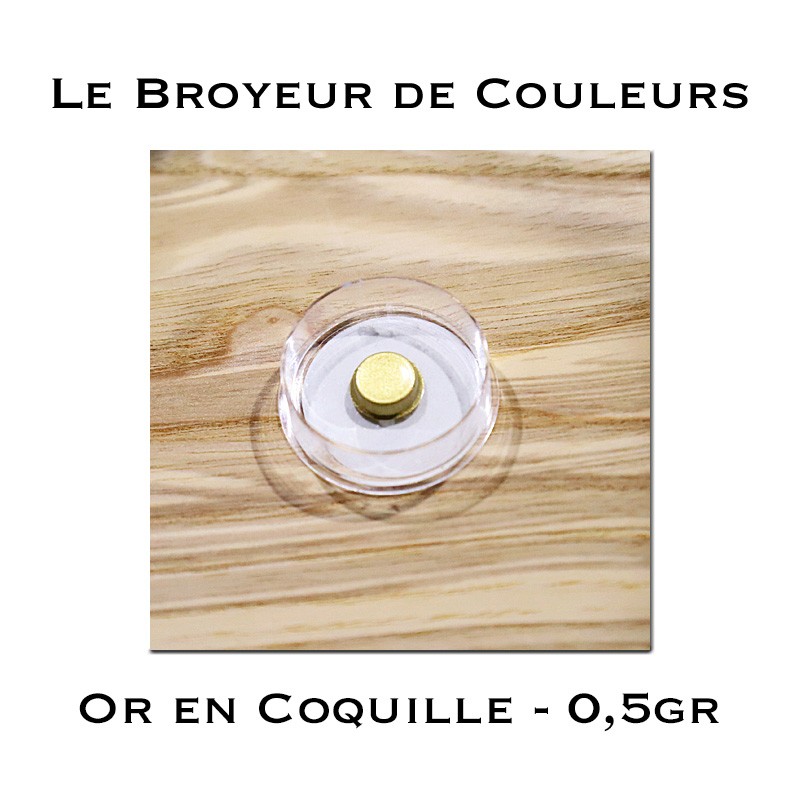 Or en Coquille - 0,5gr - 23,75 carats