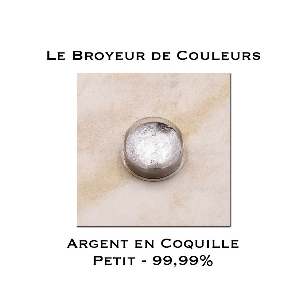 Argent en Coquille - Petit - Argent 99,99%