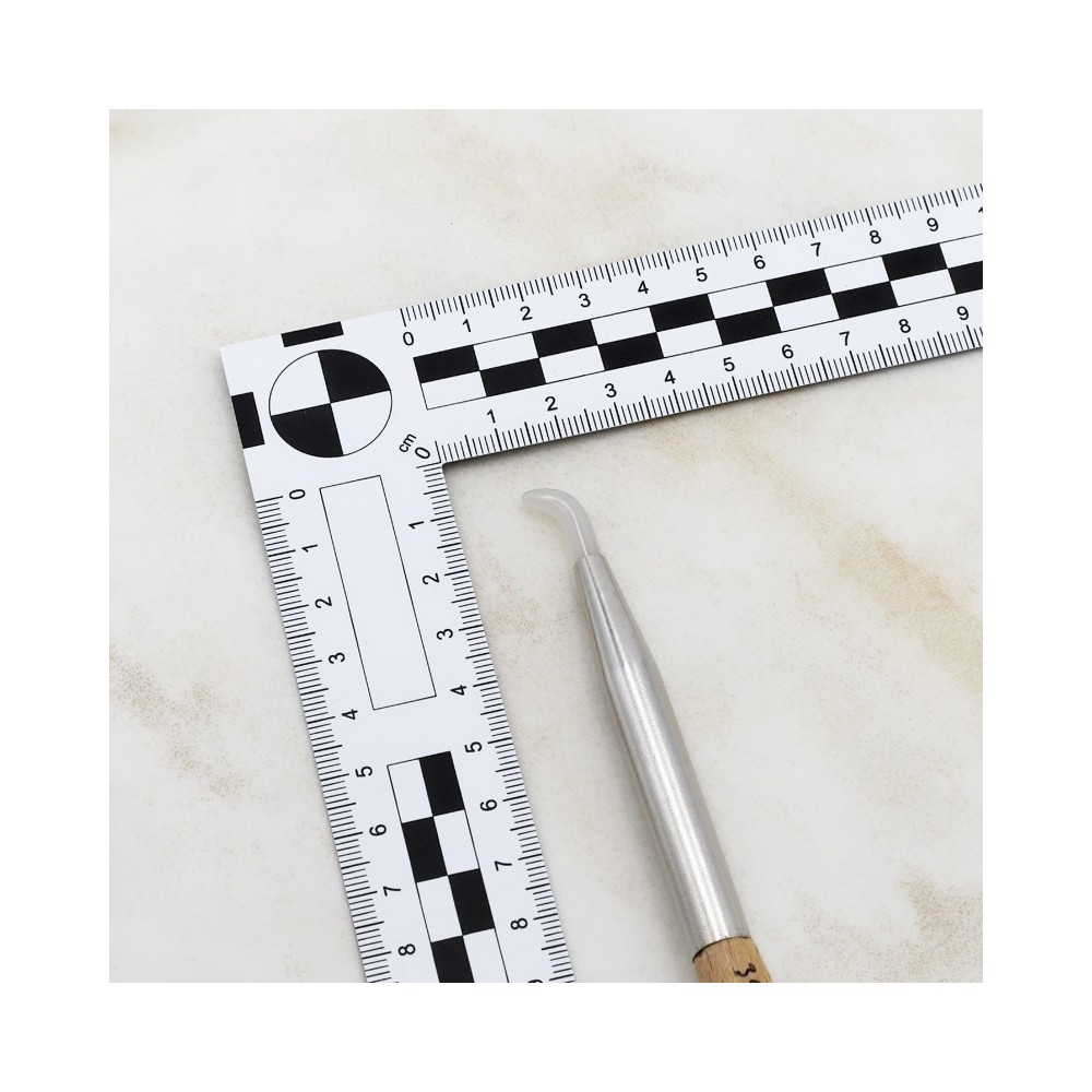 Brunissoir en agate N°34