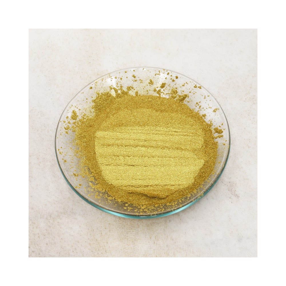 Pigment Or/Mica N°1- 20ml - Imitation or en Poudre