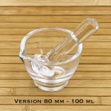 Mortier en Verre - 80 mm