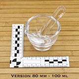 Mortier en Verre - 80 mm