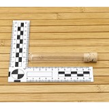 Tubes à Essai avec bouchon en Liège - 10 ml - Lot de 8