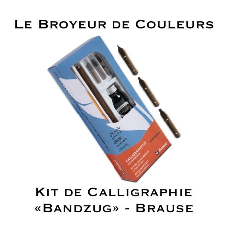 Kit Calligraphie 3 plumes BANDZUG - Brause
