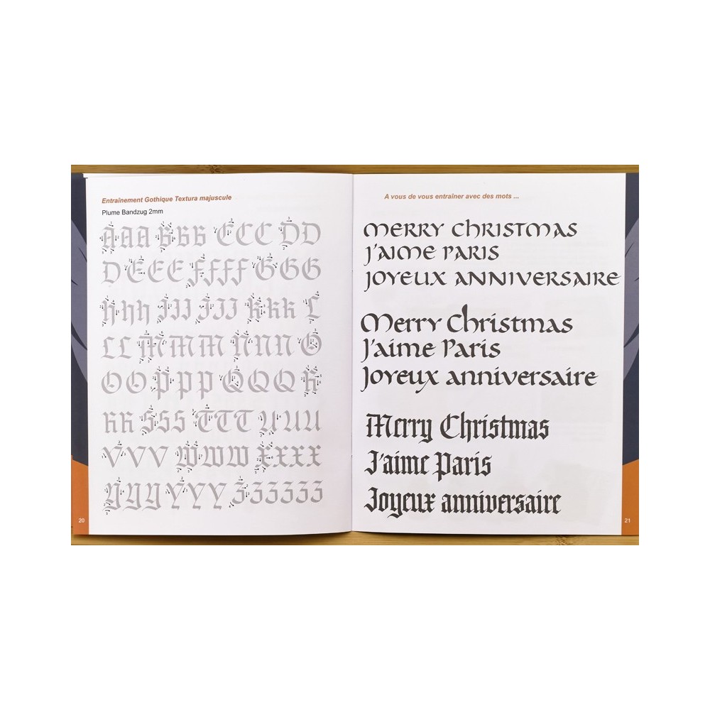 Cahier d'apprentissage Calligraphie - Brause