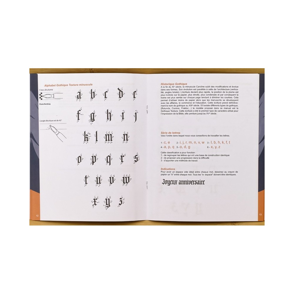 Cahier d'apprentissage Calligraphie - Brause