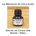 Encre de Chine Noire HQ - Calligraphie - 50 ml