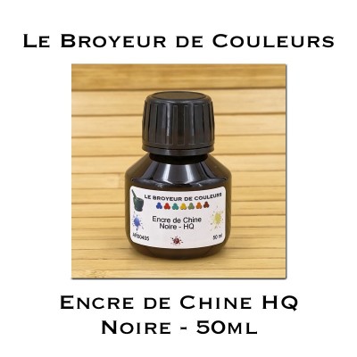 Encre de Chine Noire - Calligraphie - 50 ml
