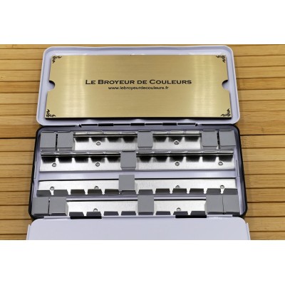 Boite Métal 48 Demi-Godets HQ + Accessoires