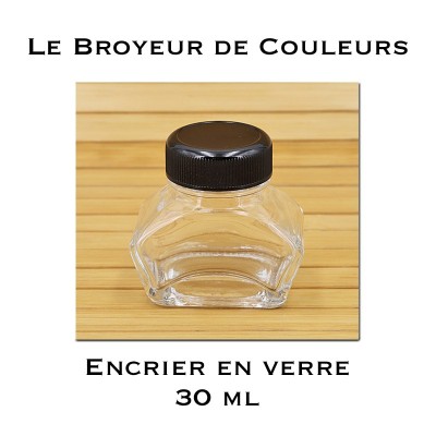Encrier en verre - 35 ml