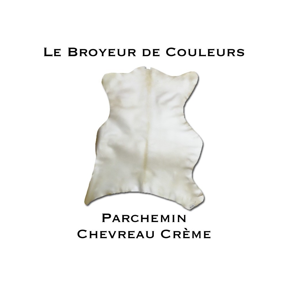 Parchemin Véritable - Chevreau Crème - Formats A4 ou B5