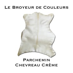 Parchemin Véritable - Chevreau Crème - Formats A4 ou B5