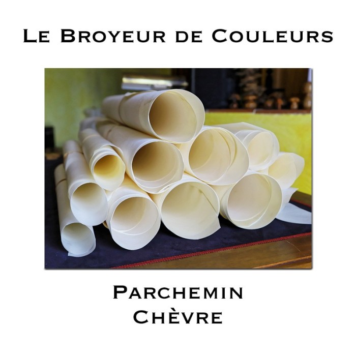 Parchemin Véritable - Chèvre - Formats A4 ou B5