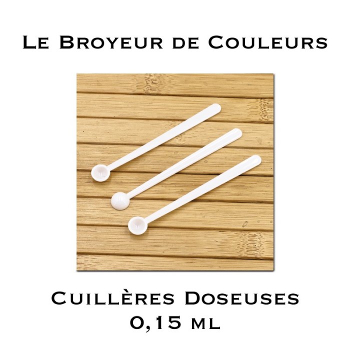 Cuillères doseuses - 0,15 ml - Lot de 3