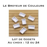 Lot de Godets Vides GF - 12 ou 24