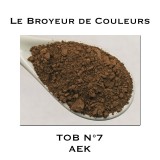 Pigment Terre d'Ombre Brûlée N°7 - AEK