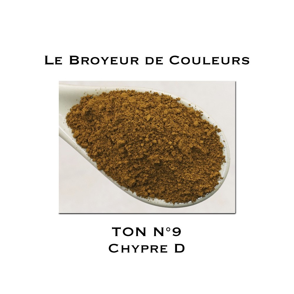 Pigment Terre d'Ombre Naturelle N°9 - Chypre D