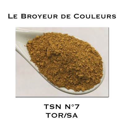 Pigment Terre de Sienne Naturelle N°7 - TOR/SA