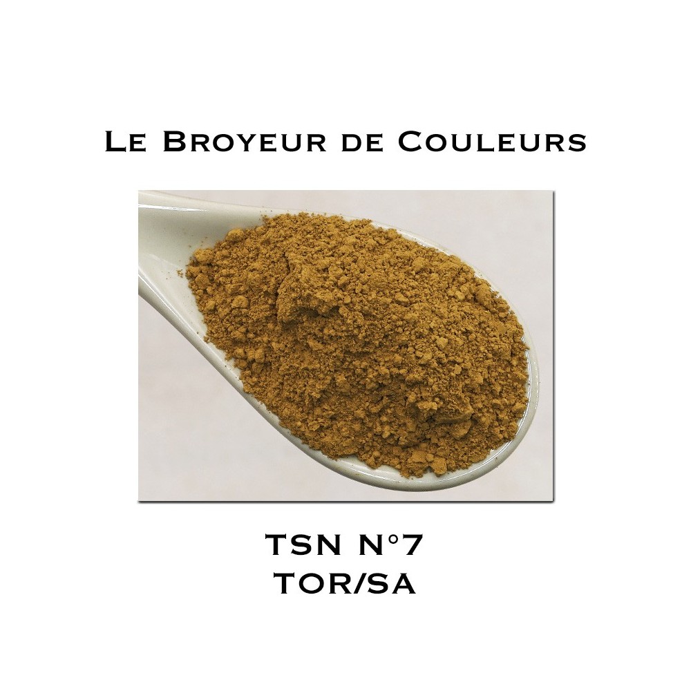 Pigment Terre de Sienne Naturelle N°7 - TOR/SA