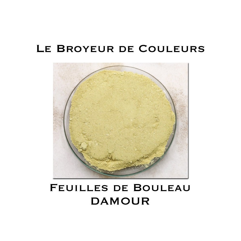 Pigment DAMOUR - Feuilles de Bouleau
