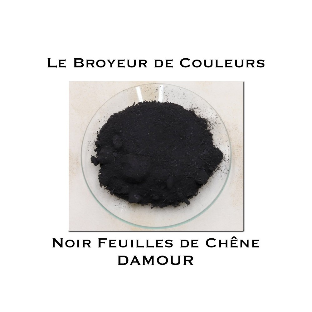 Pigment DAMOUR - Noir de Feuilles de Chêne