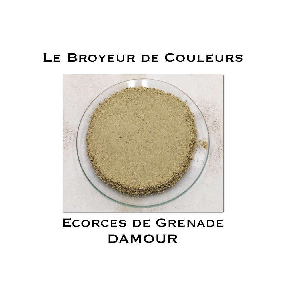 Pigment DAMOUR - Écorce de Grenade