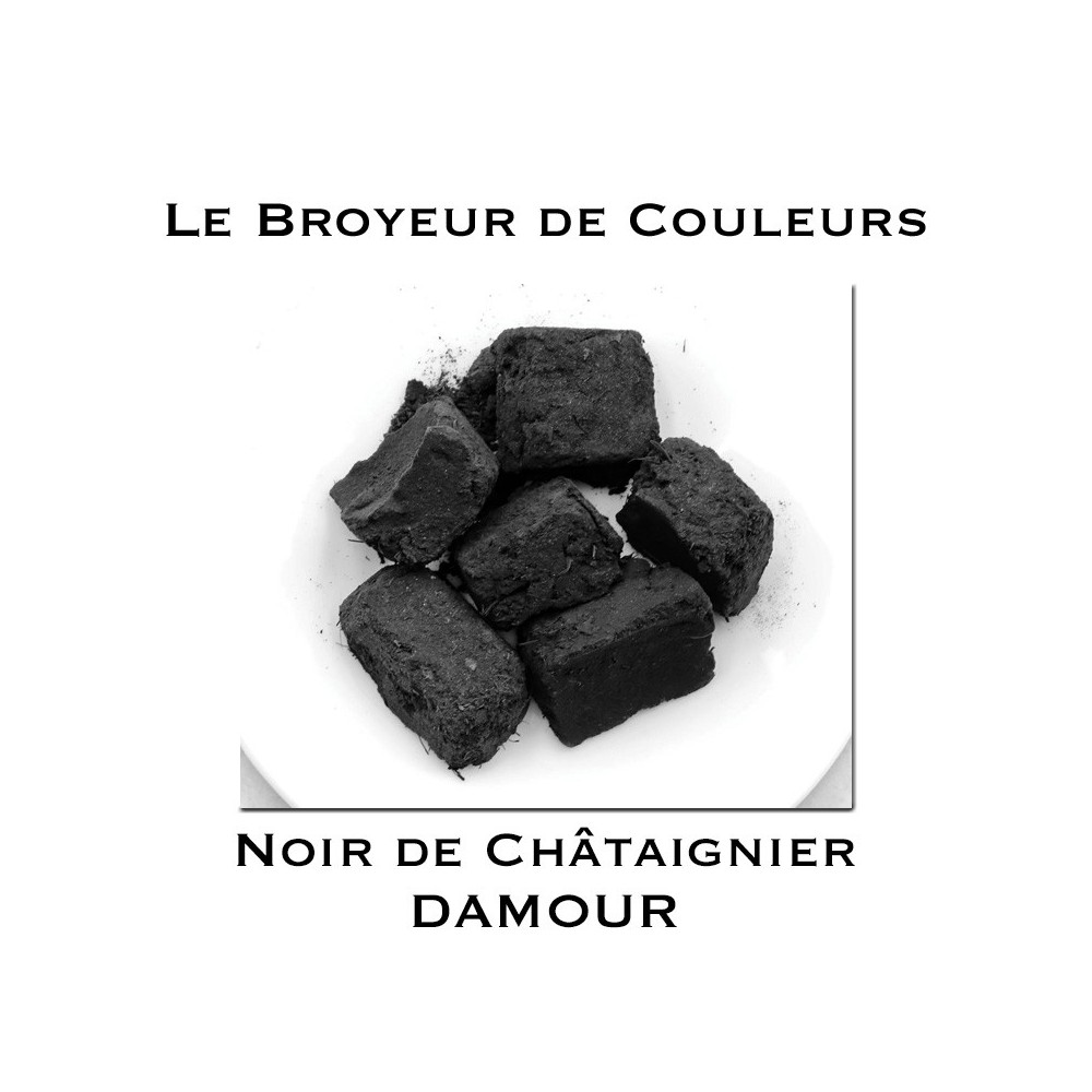 Pigment DAMOUR - Noir de Châtaignier - 10 gr