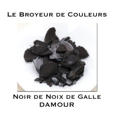 Pigment DAMOUR - Noir de Noix de Galle - 10 gr