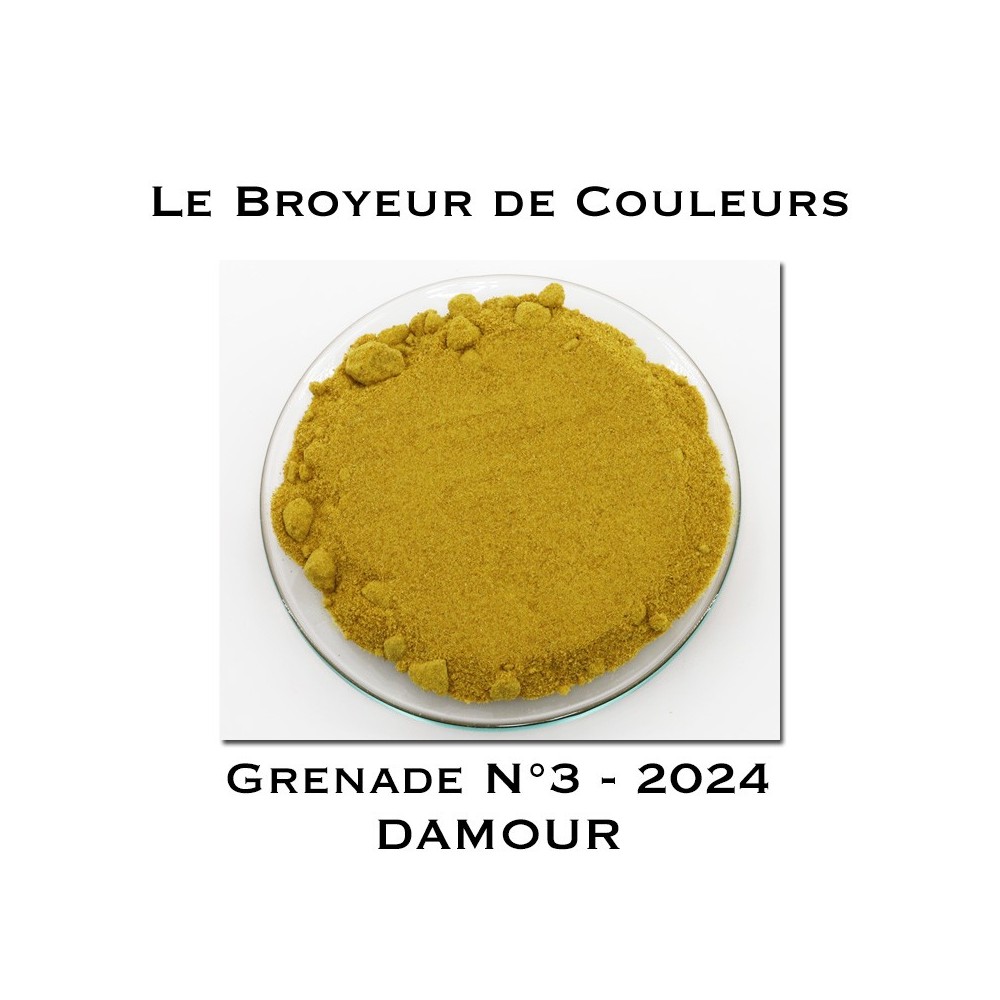 Pigment DAMOUR - Grenade N°3 - 2024