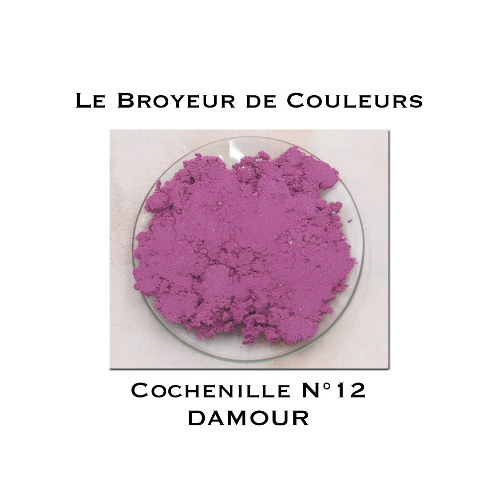 Pigment DAMOUR - Cochenille N°12